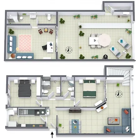 Penthouse Mit Privater Dachterrasse Apartment Playa del Inglés